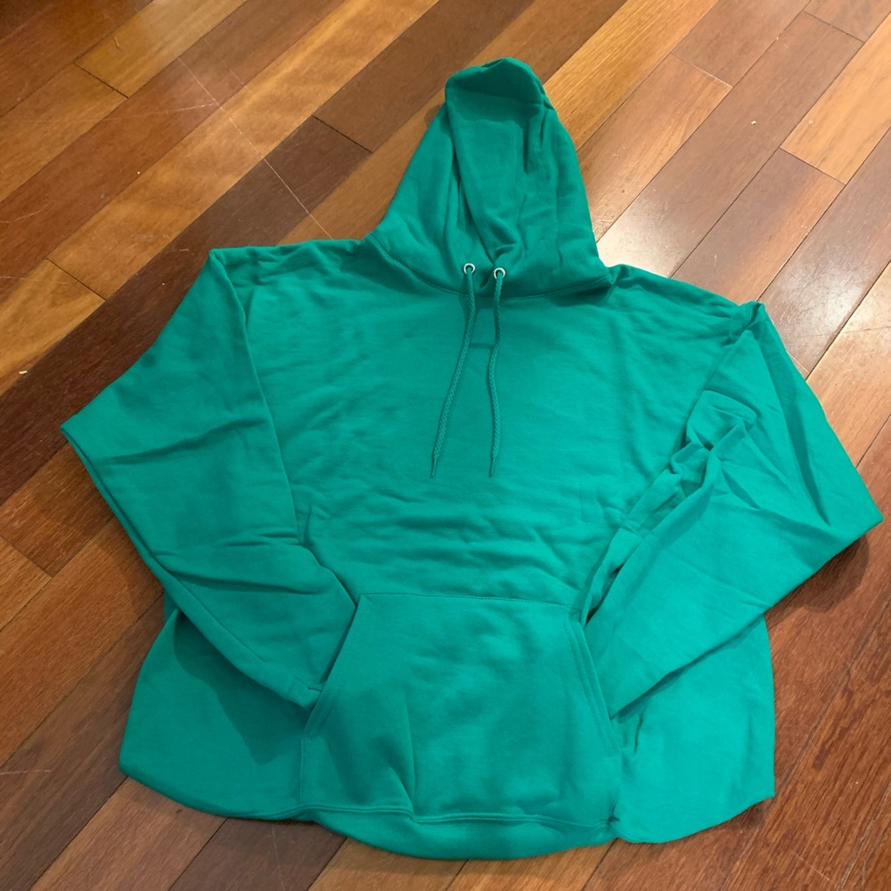 BRAND NEW! Size L Kelly Green Hoodie